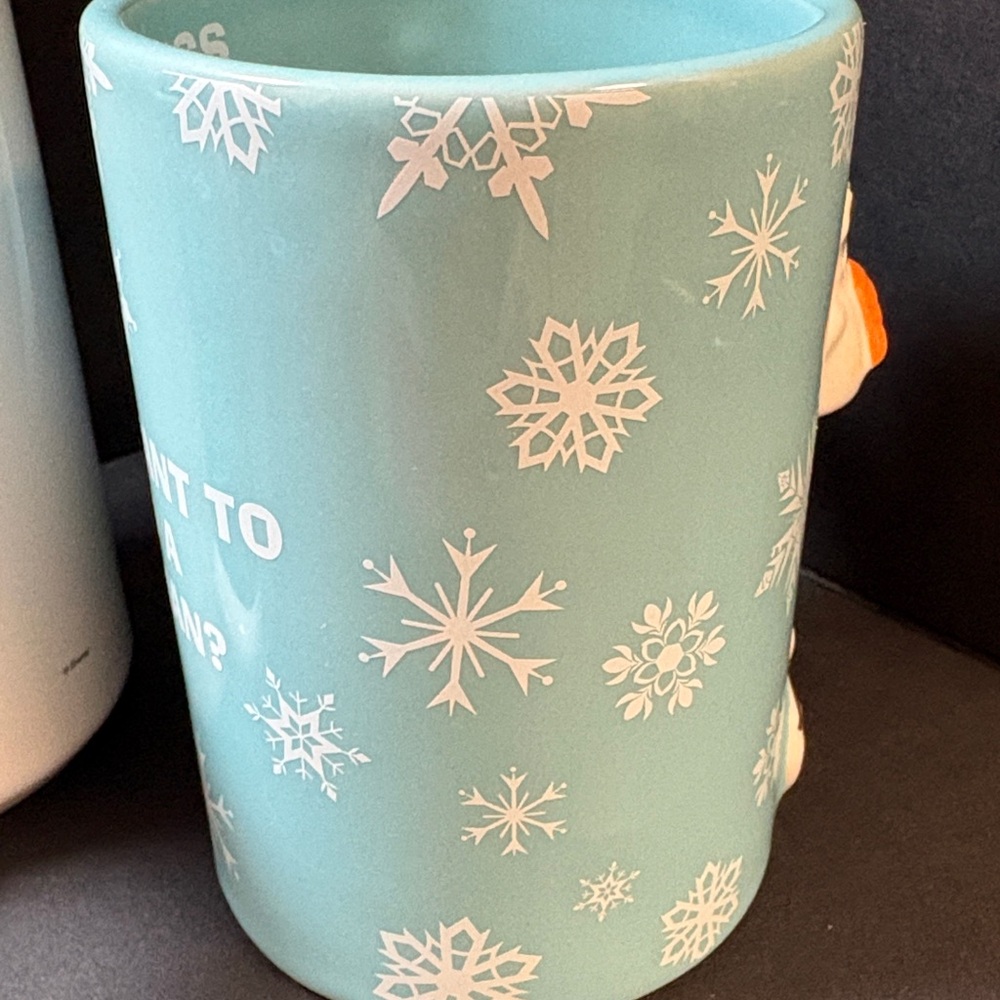 Disney Frozen Set of 2 - Let It Glow Mug & Olaf Blue 3D Mug Set - Picture 12 of 14